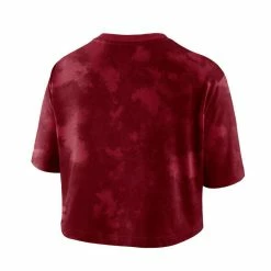 Nike Women's Crimson Alabama Crimson Tide Tie-Dye Cropped T-Shirt 9 Nike Women's Crimson Alabama Crimson Tide Tie-Dye Cropped T-Shirt -Nike Sales Store DSCO1148306560 2840 ALT3