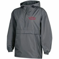 Women's Champion Charcoal Alabama Crimson Tide Packable Half-Zip Light Rain Jacket 8 Women's Champion Charcoal Alabama Crimson Tide Packable Half-Zip Light Rain Jacket -Nike Sales Store DSCO1148307367 1904 ALT2