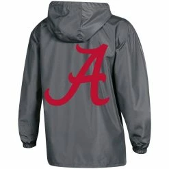 Women's Champion Charcoal Alabama Crimson Tide Packable Half-Zip Light Rain Jacket 9 Women's Champion Charcoal Alabama Crimson Tide Packable Half-Zip Light Rain Jacket -Nike Sales Store DSCO1148307367 1904 ALT3