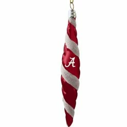 The Memory Company Alabama Crimson Tide 5'' Team Color Swirl Ornament