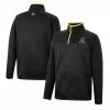 Men's Colosseum Black Appalachian State Mountaineers Rebound Quarter-Snap Jacket -Nike Sales Store DSCO1148310054 1007