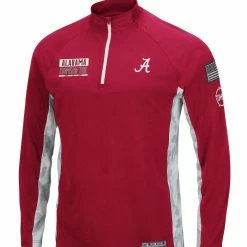 Colosseum Men's Crimson Alabama Crimson Tide OHT Military Appreciation Snow Cruise Raglan 1/4-Zip Jacket 8 Colosseum Men's Crimson Alabama Crimson Tide OHT Military Appreciation Snow Cruise Raglan 1/4-Zip Jacket -Nike Sales Store DSCO1148316857 2840 ALT2