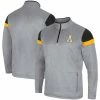 Men's Colosseum Gray Appalachian State Mountaineers Bingo Quarter-Zip Jacket 1 Men's Colosseum Gray Appalachian State Mountaineers Bingo Quarter-Zip Jacket -Nike Sales Store DSCO1148320265 1927