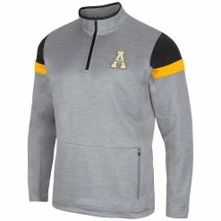 Men's Colosseum Gray Appalachian State Mountaineers Bingo Quarter-Zip Jacket 8 Men's Colosseum Gray Appalachian State Mountaineers Bingo Quarter-Zip Jacket -Nike Sales Store DSCO1148320265 1927 ALT2