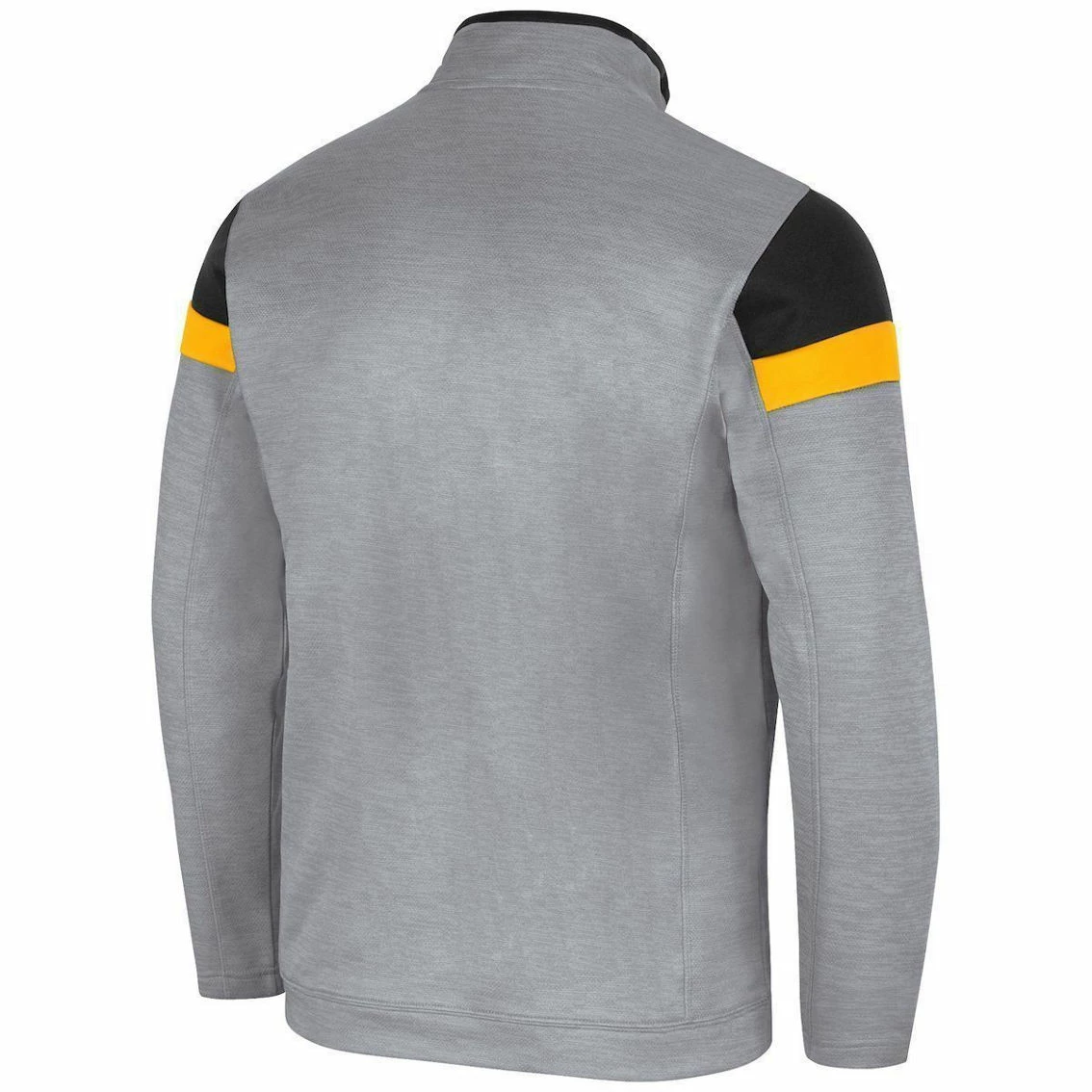 Men's Colosseum Gray Appalachian State Mountaineers Bingo Quarter-Zip Jacket 6 Men's Colosseum Gray Appalachian State Mountaineers Bingo Quarter-Zip Jacket - Image 4