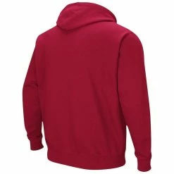 Colosseum Men's Crimson Alabama Crimson Tide Arch & Logo 3.0 Pullover Hoodie -Nike Sales Store DSCO1148320435 2840 ALT3