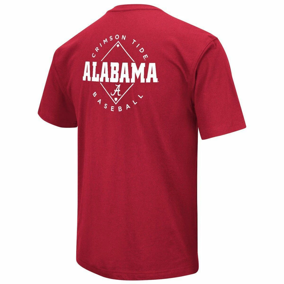Colosseum Men's Crimson Alabama Crimson Tide Baseball On-Deck 2-Hit T-Shirt 6 Colosseum Men's Crimson Alabama Crimson Tide Baseball On-Deck 2-Hit T-Shirt - Image 4