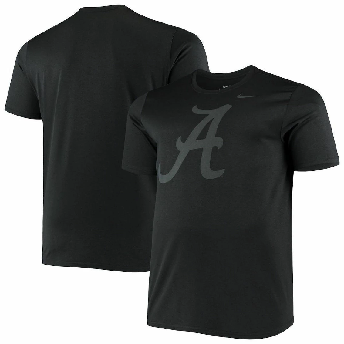 Men's Nike Black Alabama Crimson Tide Big & Tall Legend Tonal Performance T-Shirt 3 Men's Nike Black Alabama Crimson Tide Big & Tall Legend Tonal Performance T-Shirt