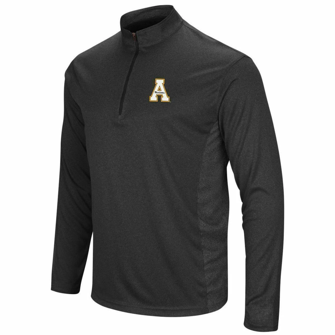 Colosseum Men's Heathered Black Appalachian State Mountaineers Audible Windshirt Quarter-Zip Pullover Jacket 5 Colosseum Men's Heathered Black Appalachian State Mountaineers Audible Windshirt Quarter-Zip Pullover Jacket - Image 3