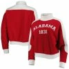 Women's Gameday Couture Crimson Alabama Crimson Tide Make It A Mock Sporty Pullover Sweatshirt -Nike Sales Store DSCO1148322455 2840