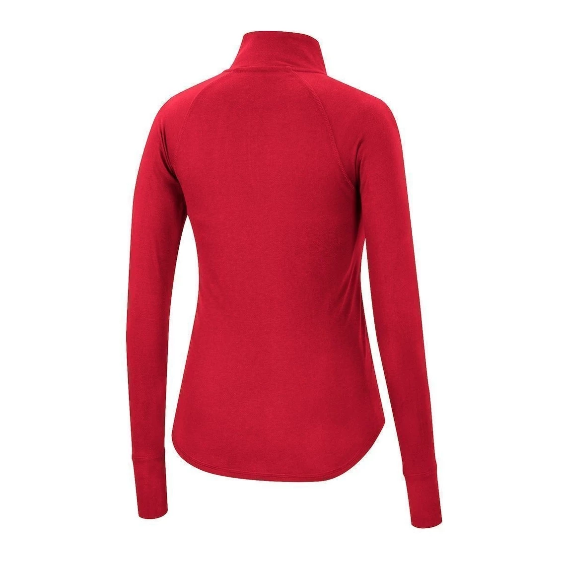 Colosseum Women's Crimson Alabama Crimson Tide Core Quinn Raglan Quarter-Zip Top 6 Colosseum Women's Crimson Alabama Crimson Tide Core Quinn Raglan Quarter-Zip Top - Image 4