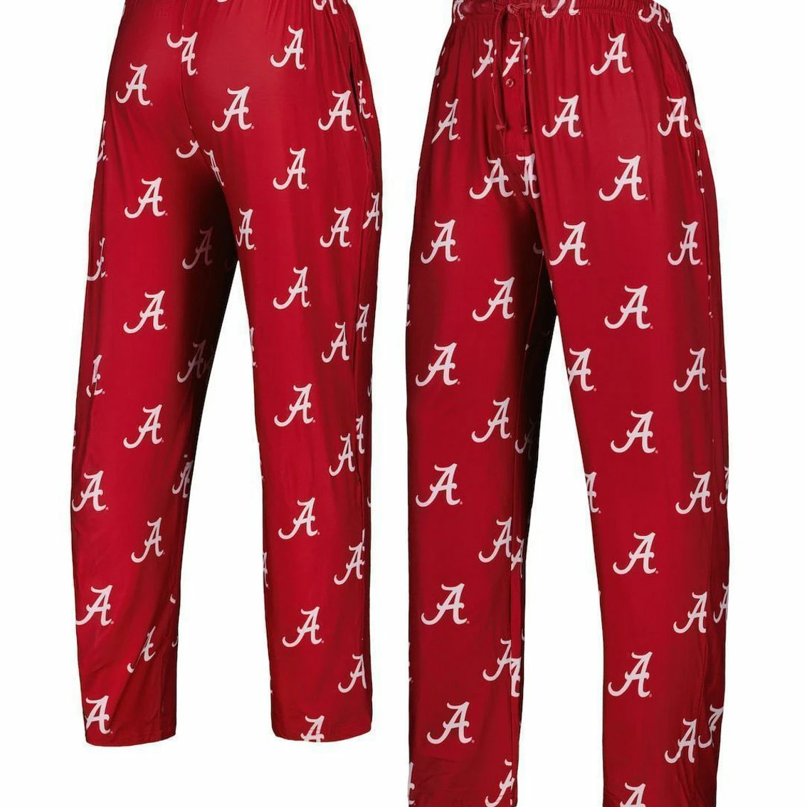 Men's Concepts Sport Crimson Alabama Crimson Tide Logo Flagship Allover Print Pants 3 Men's Concepts Sport Crimson Alabama Crimson Tide Logo Flagship Allover Print Pants