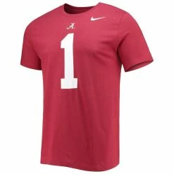Nike Men's Jameson Williams Crimson Alabama Crimson Tide 2022 NFL Draft Name & Number T-Shirt 8 Nike Men's Jameson Williams Crimson Alabama Crimson Tide 2022 NFL Draft Name & Number T-Shirt -Nike Sales Store DSCO1148325104 2840 ALT2