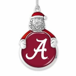 From The Heart Alabama Crimson Tide Santa Claus Ornament