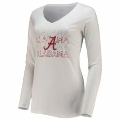 Concepts Sport Women's Crimson/White Alabama Crimson Tide Flagship Long Sleeve T-Shirt & Pants Sleep Set -Nike Sales Store DSCO1150498287 M9JC ALT2