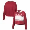 Colosseum Women's Crimson Alabama Crimson Tide I Love My Job Rugby Long Sleeve Shirt -Nike Sales Store DSCO1150992395 2840
