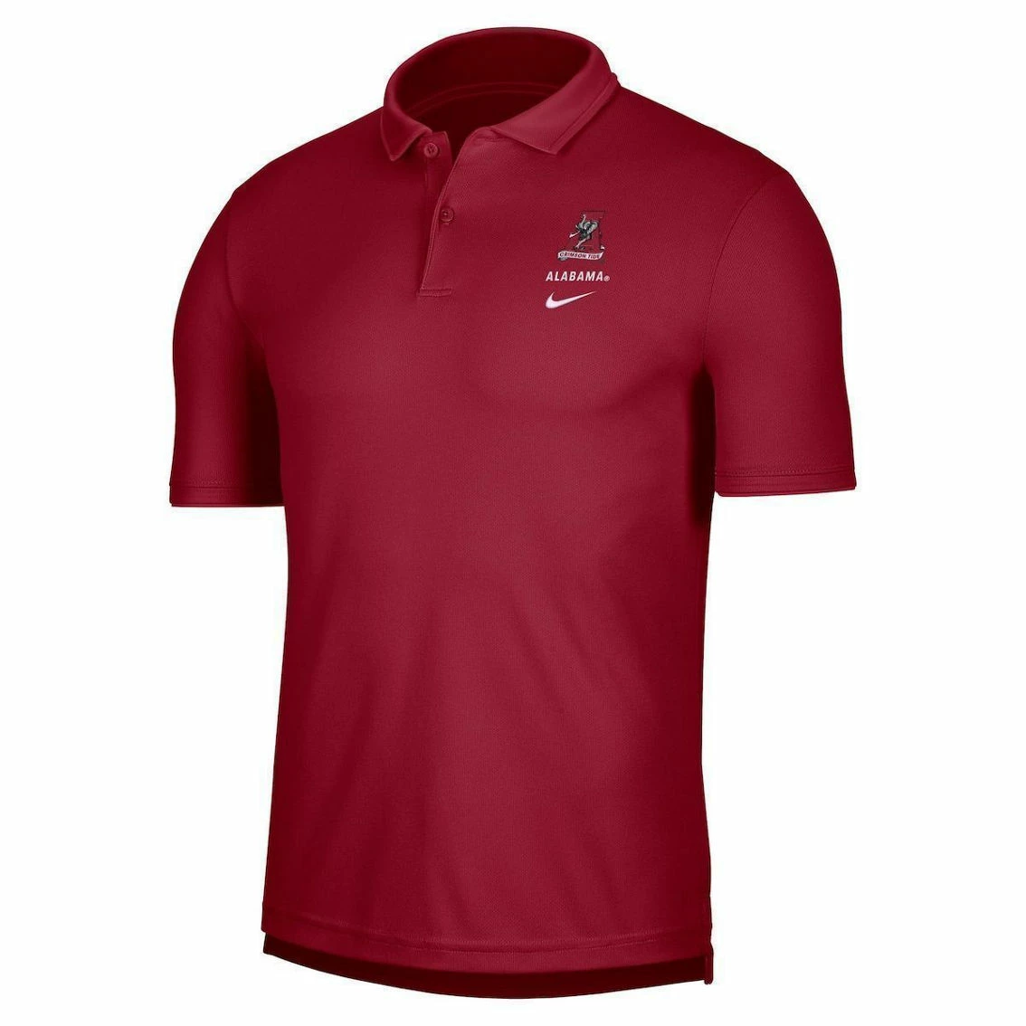Nike Men's Crimson Alabama Crimson Tide UV Performance Polo 5 Nike Men's Crimson Alabama Crimson Tide UV Performance Polo - Image 3