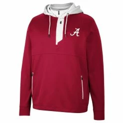 Colosseum Men's Crimson Alabama Crimson Tide Luge 3.0 Quarter-Zip Hoodie 8 Colosseum Men's Crimson Alabama Crimson Tide Luge 3.0 Quarter-Zip Hoodie -Nike Sales Store DSCO1151103282 2840 ALT2