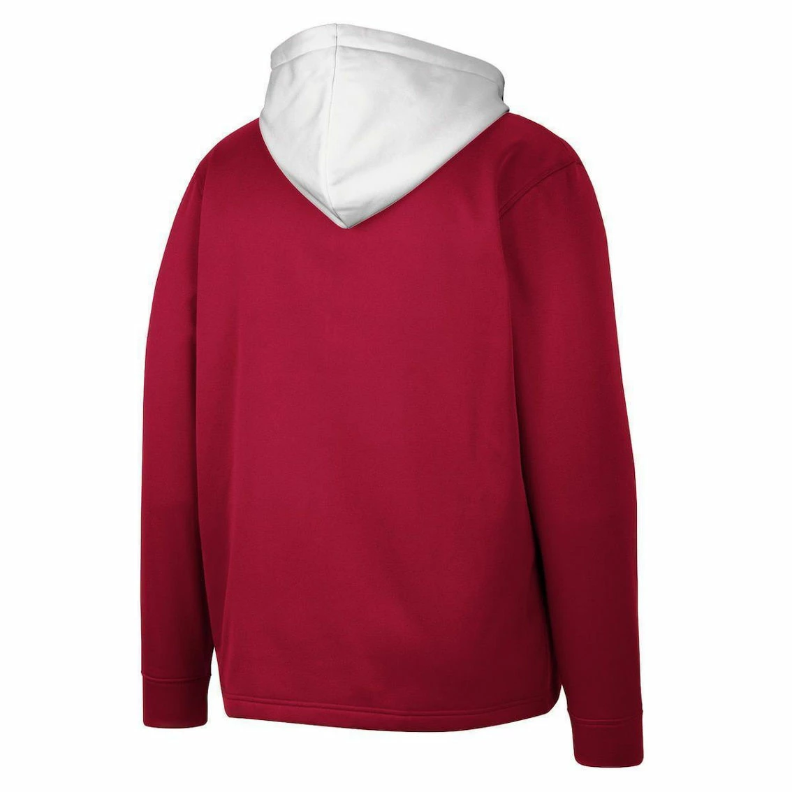 Colosseum Men's Crimson Alabama Crimson Tide Luge 3.0 Quarter-Zip Hoodie 6 Colosseum Men's Crimson Alabama Crimson Tide Luge 3.0 Quarter-Zip Hoodie - Image 4