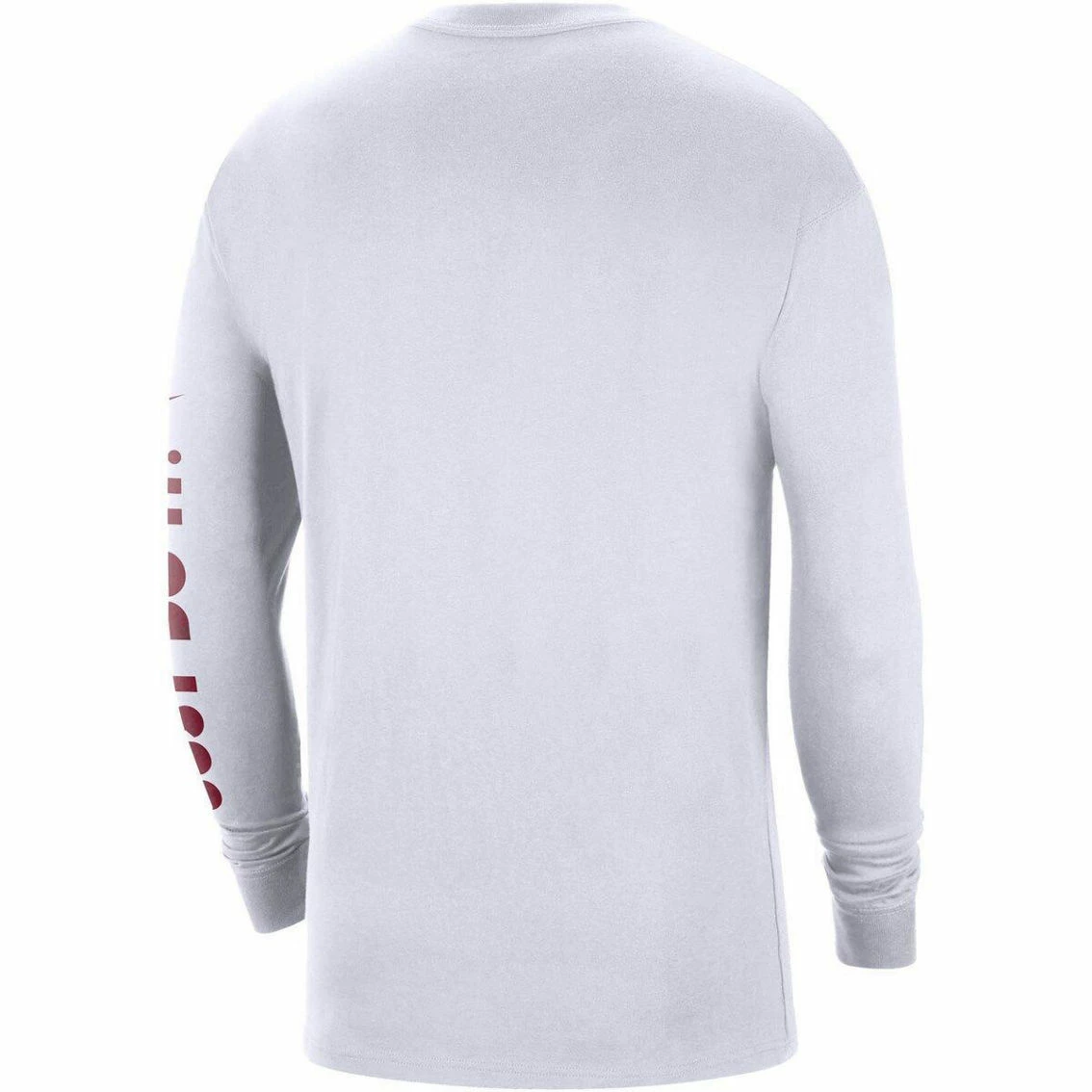 Nike Men's White Alabama Crimson Tide Heritage Max 90 Long Sleeve T-Shirt 6 Nike Men's White Alabama Crimson Tide Heritage Max 90 Long Sleeve T-Shirt - Image 4