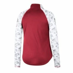 Women's Colosseum Crimson Alabama Crimson Tide OHT Military Appreciation Flash Arctic Camo Raglan Quarter-Zip Jacket 9 Women's Colosseum Crimson Alabama Crimson Tide OHT Military Appreciation Flash Arctic Camo Raglan Quarter-Zip Jacket -Nike Sales Store DSCO1151103723 2840 ALT3