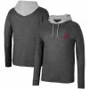 Colosseum Men's Black Alabama Crimson Tide Ballot Waffle-Knit Thermal Long Sleeve Hoodie T-Shirt -Nike Sales Store DSCO1151104038 1007