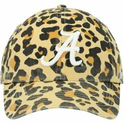 Women's '47 Gold Alabama Crimson Tide Bagheera Clean Up Adjustable Hat -Nike Sales Store DSCO1151104078 1853 ALT2