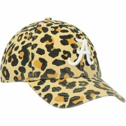 Women's '47 Gold Alabama Crimson Tide Bagheera Clean Up Adjustable Hat -Nike Sales Store DSCO1151104078 1853 ALT3