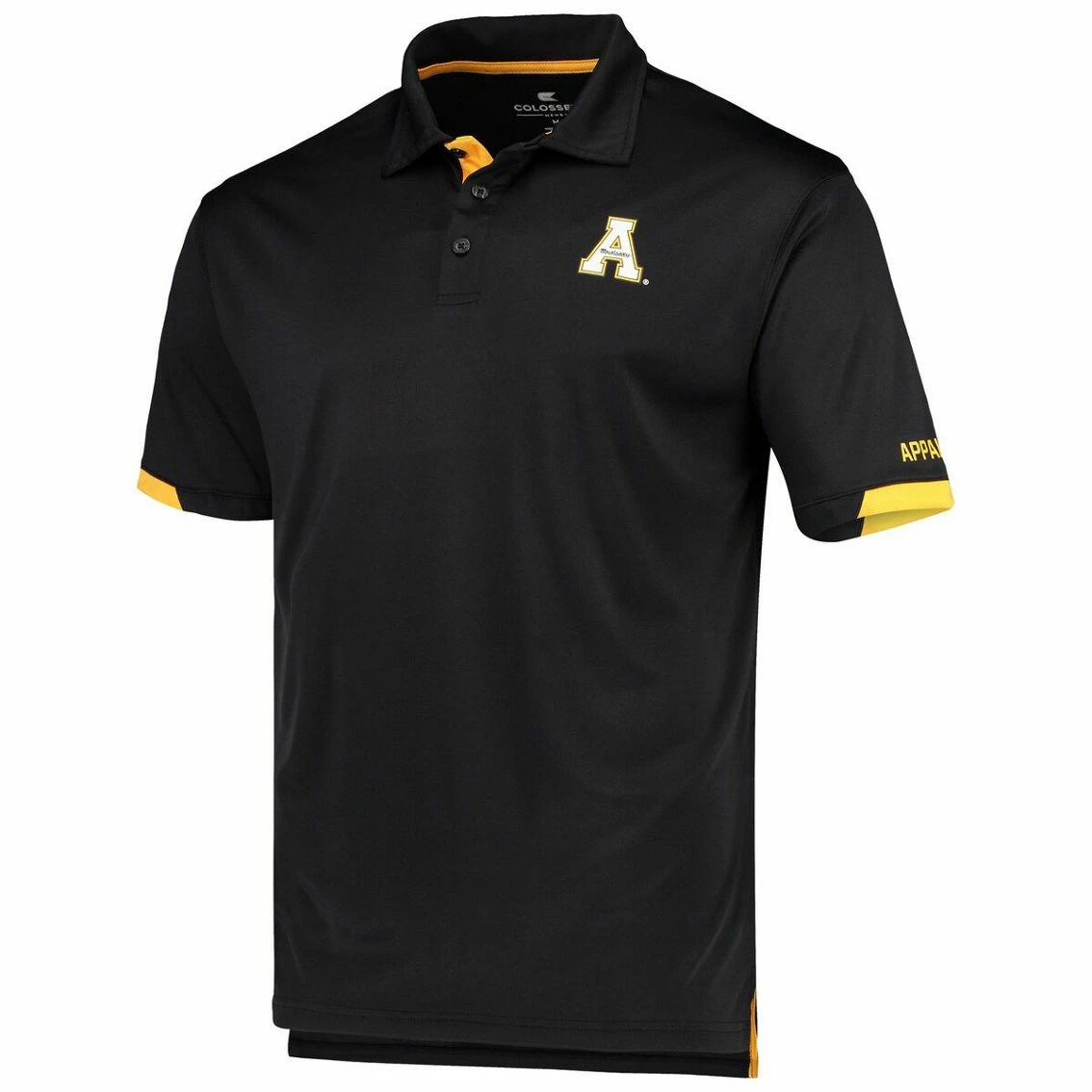 Colosseum Men's Black Appalachian State Mountaineers Santry Polo 5 Colosseum Men's Black Appalachian State Mountaineers Santry Polo - Image 3