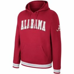 Men's Colosseum Crimson Alabama Crimson Tide Varsity Arch Pullover Hoodie 8 Men's Colosseum Crimson Alabama Crimson Tide Varsity Arch Pullover Hoodie -Nike Sales Store DSCO1151958199 4633 ALT2