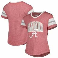 Outerstuff Youth Crimson Alabama Crimson Tide Catch The Wave V-Neck T-Shirt