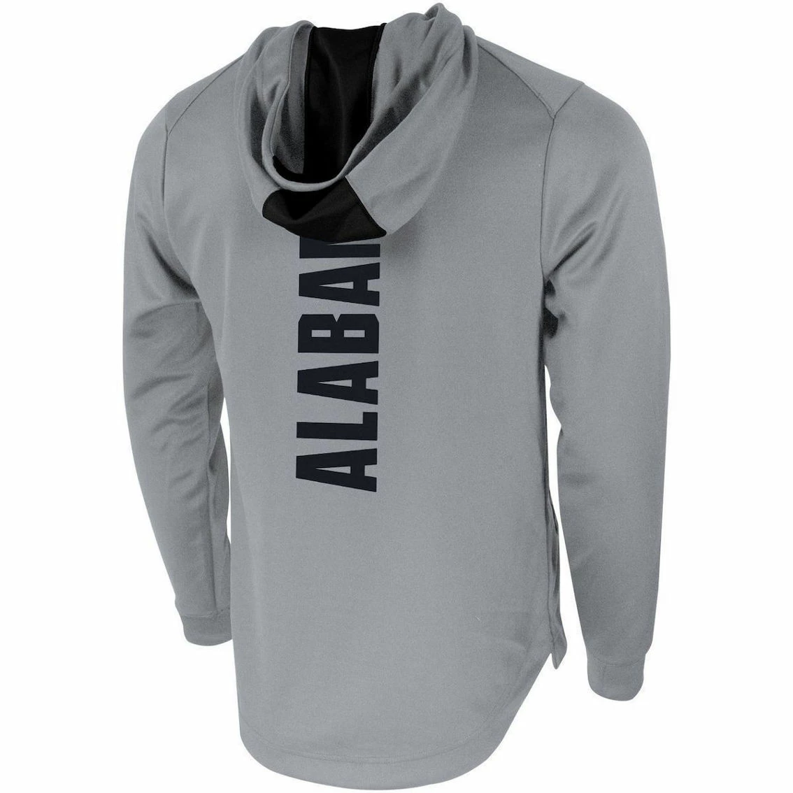 Men's Nike Gray Alabama Crimson Tide 2-Hit Performance Pullover Hoodie 6 Men's Nike Gray Alabama Crimson Tide 2-Hit Performance Pullover Hoodie - Image 4