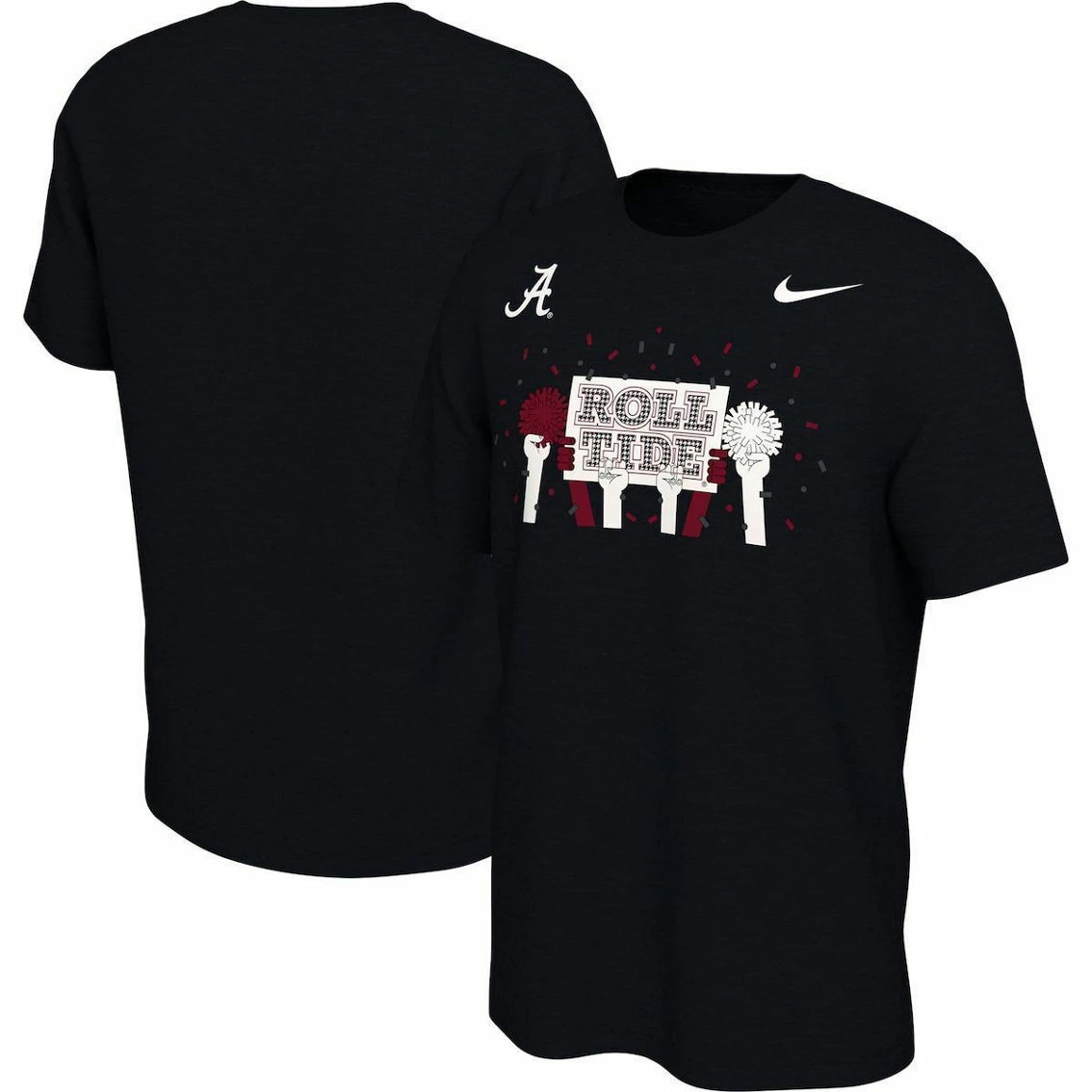 Nike Men's Black Alabama Crimson Tide Traditions T-Shirt 3 Nike Men's Black Alabama Crimson Tide Traditions T-Shirt