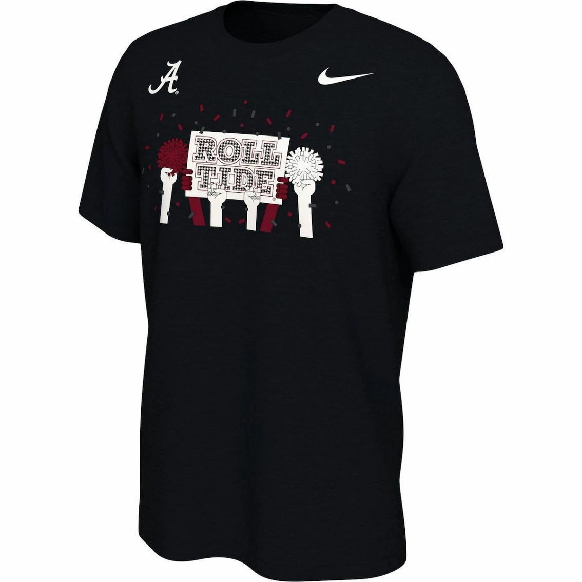 Nike Men's Black Alabama Crimson Tide Traditions T-Shirt 5 Nike Men's Black Alabama Crimson Tide Traditions T-Shirt - Image 3