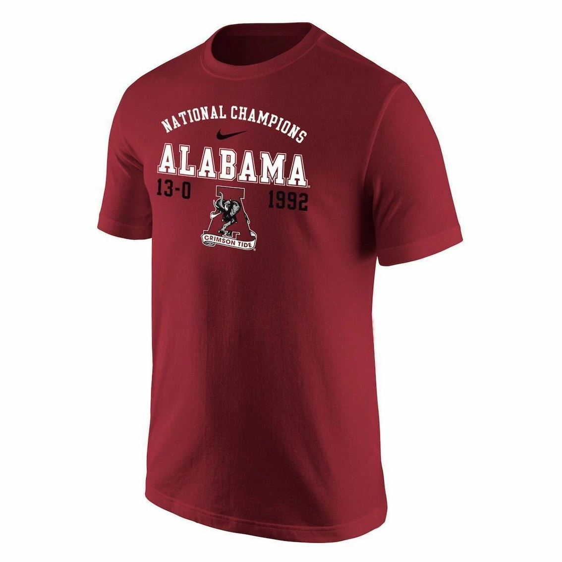 Men's Nike Crimson Alabama Crimson Tide 1992 National Champions T-Shirt 5 Men's Nike Crimson Alabama Crimson Tide 1992 National Champions T-Shirt - Image 3
