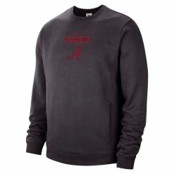 Nike Men's Charcoal Alabama Crimson Tide Campus Block Club Pullover Sweatshirt 8 Nike Men's Charcoal Alabama Crimson Tide Campus Block Club Pullover Sweatshirt -Nike Sales Store DSCO1153009405 1904 ALT2
