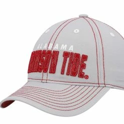 Outerstuff Youth Gray Alabama Crimson Tide Old School Slouch Adjustable Hat