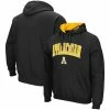 Men's Colosseum Black Appalachian State Mountaineers Arch And Logo Pullover Hoodie 2 Men's Colosseum Black Appalachian State Mountaineers Arch And Logo Pullover Hoodie -Nike Sales Store DSCO1153013188 1007