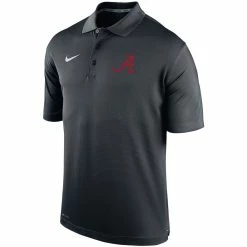 Nike Men's Black Alabama Crimson Tide Big & Tall Primary Logo Varsity Performance Polo -Nike Sales Store DSCO1153013898 1007 ALT2