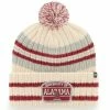 '47 Men's Natural Alabama Crimson Tide Hone Patch Cuffed Knit Hat With Pom 2 '47 Men's Natural Alabama Crimson Tide Hone Patch Cuffed Knit Hat With Pom -Nike Sales Store DSCO1153015728 3353