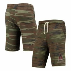Alternative Apparel Men's Camo Alabama Crimson Tide Victory Lounge Shorts