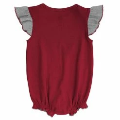 Outerstuff Girls Newborn & Infant Crimson/Heather Gray Alabama Crimson Tide All The Love Bodysuit Bib & Booties Set -Nike Sales Store DSCO1153016539 2840 ALT3