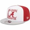 Men's New Era White/Crimson Alabama Crimson Tide Retro Sport 9FIFTY Snapback Hat -Nike Sales Store DSCO1153018550 M9JC