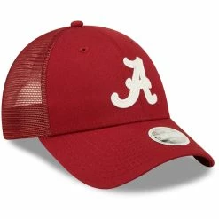 Women's New Era Crimson Alabama Crimson Tide 9FORTY Logo Spark Trucker Snapback Hat 9 Women's New Era Crimson Alabama Crimson Tide 9FORTY Logo Spark Trucker Snapback Hat -Nike Sales Store DSCO1153018707 2840 ALT3