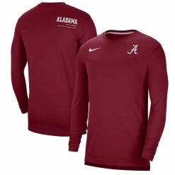 Nike Men's Crimson Alabama Crimson Tide 2022 Coach Performance Long Sleeve V-Neck T-Shirt 7 Nike Men's Crimson Alabama Crimson Tide 2022 Coach Performance Long Sleeve V-Neck T-Shirt -Nike Sales Store DSCO1153024101 2840 ALT1
