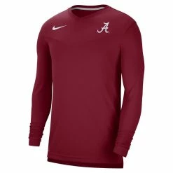 Nike Men's Crimson Alabama Crimson Tide 2022 Coach Performance Long Sleeve V-Neck T-Shirt 8 Nike Men's Crimson Alabama Crimson Tide 2022 Coach Performance Long Sleeve V-Neck T-Shirt -Nike Sales Store DSCO1153024101 2840 ALT2