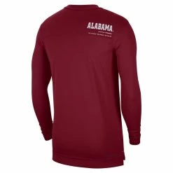Nike Men's Crimson Alabama Crimson Tide 2022 Coach Performance Long Sleeve V-Neck T-Shirt 9 Nike Men's Crimson Alabama Crimson Tide 2022 Coach Performance Long Sleeve V-Neck T-Shirt -Nike Sales Store DSCO1153024101 2840 ALT3