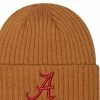 New Era Men's Light Brown Alabama Crimson Tide Core Classic Cuffed Knit Hat -Nike Sales Store DSCO1153024910 1453