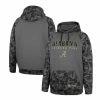 Colosseum Men's Charcoal Alabama Crimson Tide OHT Military Appreciation Camo Stack Raglan Pullover Hoodie -Nike Sales Store DSCO1153025206 1904