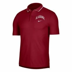 Nike Men's Crimson Alabama Crimson Tide UV Collegiate Team Performance Polo 8 Nike Men's Crimson Alabama Crimson Tide UV Collegiate Team Performance Polo -Nike Sales Store DSCO1153025882 2840 ALT2